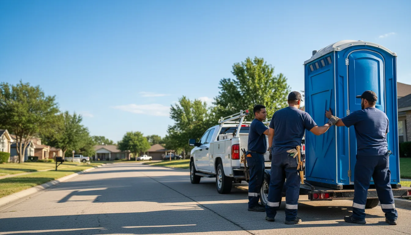Portable Toilet Rental in Cameron, TX near me